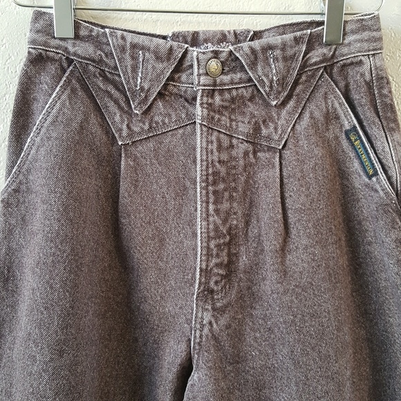 VTG Rocky Mountain High Waist Raw Hem Jeans 28/7 - Picture 4 of 8